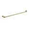 Kibi Circular 36-Inch Stainless Steel Grab Bar - Brushed Gold KGB1036BG - alternate 1
